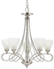 Mid. Chandeliers-Glass Up - 7922 - Light Center (The)