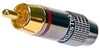 RCA GOLD PLUG RED BAND SOLDER -- 10-21051 - Image