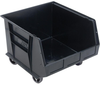 Ultra Stack & Hang Bin, Black; Bin Colour Quantum Storage - 44AC7185 - Newark, An Avnet Company
