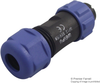 Circular Conn, Plug, 2Pos, Cable; Product Range Cliff Electronic Components - 08X1642 - Newark, An Avnet Company
