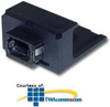 Panduit® Mini-Com MPO Fiber Optic Adapter Module - CMMPOBLBL - TelephoneStuff.com