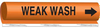 High Performance - Wrap Around Pipe Marker - 5859-O - Brady Corporation