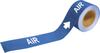Brady Pipe Markers-To-Go B-736 Blue Plastic Self-Adhesive Pipe Marker - 2 in Height - 12 in Length - Printed Msg = AIR - 73861 - 754473-73861 - R. S. Hughes Company, Inc.