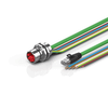 ZK7321-BC00-Axxx | B23, ENP cable, PUR, 4 G 4.0 mm² + 2 x 2.5 mm² + (1 x 4 x AWG22), drag-chain suitable, key 1 (user-defined voltage) -  - Beckhoff Automation LLC