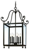 Foyer/Hall Lanterns-Glass w/Frame - 326185 - Light Center (The)
