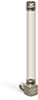 Vented Short Elbow Nylon Liquid Level Gage, 5 1/2” Sight Opening, 1/4” Male NPT Mounting Thread - B3641-10516BA2W - Oil-Rite Corp.