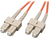 Duplex Multimode 50/125 Fiber Patch Cable (SC/SC), 15M (50-ft.) -- N506-15M