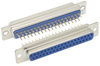 PC termination D-sub connector DB37 female - DSB00086 - MilesTek Corporation