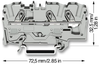 Terminal Block, Din Rail, 3 Position, 20-8Awg; No. Of Positions Wago - 28K7463 - Newark, An Avnet Company