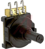 Pot;Cnd Pl;Rest 10 Kilohms;Bushing Mount;Linear;Pwr-Rtg 0.5W;Shaft Dia 0.25in -- 70153198