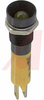 Indicator,Pnl-Mnt;LED IND 5MM 24VDC YELLOW, BLACK CHROME - 70011698 - Allied Electronics, Inc.