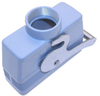 Standard, Rectangular Hood, size 104.27, Center Latch, Top PG29 cable entry - CAV-24YX29 - Mencom Corporation