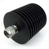 N Male (Plug) Termination (Load) 100 Watts High Power To 4 GHz, Heatsink Body, 1.2 VSWR -- ST4N-100 - Image