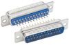 PC termination D-sub connector DB25 male - DSB00081 - MilesTek Corporation