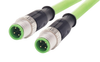 Sensor Cable, 4P, M12 Plug-Free End, 1M; Connector Type A Harting - 94X0195 - Newark, An Avnet Company