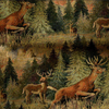 Forest Deer Tapestry Fabric - R-Wisconsin - Regal Fabrics, Inc.