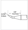 Metcal Smartheat Conical Tip SFP-CNB04 - Conical Tip - 0.6 in Tip Length - 0.016 in Tip Width - SFP-CNB04 - R. S. Hughes Company, Inc.