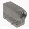 EMI, Rectangular Hood, size 57.27, 4 Pegs, Side PG16 cable entry - CHOS-10 - Mencom Corporation