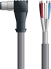 DN4110020S02 - LAPP UNITRONIC® DeviceNet Cordsets 15 & 18 AWG / 1 + 1 pair Bus - Gray PVC - M12 Male 90 deg / Wire Leads connectors - 2m - OLFDN4110020S02 - Lapp Tannehill
