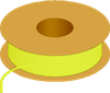Flexible Tubing, 85 Shore A, Yellow Opaque - AP01T182PEYW - ARKPLAS