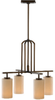 Light Kitchen Chandelier - F2486/4HTBZ - Murray Feiss Lighting