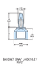 PCB Mounts - 10603F - bisco industries
