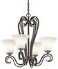 Mid. Chandeliers-Glass Up - 600398 - Light Center (The)