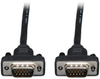 Low-Profile VGA Coaxial High-Resolution Monitor Cable with RGB Coaxial (HD15 M/M), 2048 x 1536 (1080p), 15 ft. -- P502-015-SM - Image