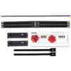 AX105362-CAT 6 Angled Patch Panel, 48 Port, 1U -- CAT 6 Angled PP 48 1U