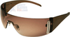 Uvex W100 Series with Brown Frosted Frame and Espresso - W102 - Safety Glasses USA