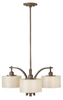 F2403/3CB Mid. Chandeliers-Drum Shades - 405058 - Capital Lighting, Inc.
