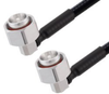 Low PIM RA N Male to RA N Male Cable 1/4 inch Superflexible Coax in 12 Inch - FMCA2257-12 - Fairview Microwave Inc.