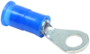 Terminal, Ring Tongue, #8, Crimp, Blue; Stud Size - Metric Multicomp - 14T2505 - Newark, An Avnet Company