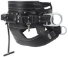 DBI-SALA SEAT-BELT 4D Black Small Leather Full-Floating Waist Belt - Linemen Belt - 34 to 42 Waist Sizes - 648250-17276 - 648250-17276 - R. S. Hughes Company, Inc.
