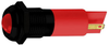 Panel Indicator, Red, 6Vdc, Solder Lug; Led Color Apem - 36X1916 - Newark, An Avnet Company