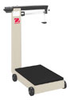 D500M - Ohaus Defender 3000 Mechanical Bench D500 Mobile Floor Beam Scale, 1,000lb x 8oz -- GO-11600-32 - Image