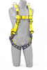 DBI-SALA Delta Yellow Universal Vest-Style Body Harness - Polyester Webbing - 648250-16045 - 648250-16045 - R. S. Hughes Company, Inc.