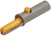 Crocodile Clip, 6Mm, Yellow, 6A; Connector Type Hirschmann Test And Measurement - 89K8427 - Newark, An Avnet Company