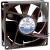 Fan;DC;PBT,UL94-O Plastic;12V;31 CFM;.15A;1.45W;28db;2500RPM;Leads;80x25mm - 70103443 - Allied Electronics, Inc.