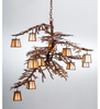 Large Chandeliers-Glass Shade - 332069 - Light Center (The)