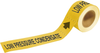 Brady Pipe Markers-To-Go B-736 Yellow Plastic Self-Adhesive Pipe Marker - 2 in Height - 12 in Length - Printed Msg = LOW PRESSURE CONDENSATE - 73905 -- 754473-73905