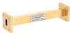 WR-28 Waveguide Section 3 Inch Straight Length with UG-599/U Square Cover Flange from 26.5 GHz to 40 GHz - FMW28S010-3 - Fairview Microwave Inc.