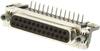 D Sub Connector, Standard, 25 Position, Receptacle; No. Of Contacts Amp - Te Connectivity - 30AC5338 - Newark, An Avnet Company