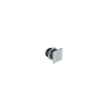 Point Coat Hook, Square Housing, Satin Flange, Satin Hook - MP-07-212-22 - Southco