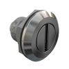 Fixed Grip Cam Latch, Mini, Universal, Slotted Recess, Sealed, Zinc Alloy, Chrome Plated, Bright - E5-M-002-UU1 - Southco