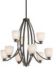 Mid. Chandeliers-Glass Up - 391887 - Light Center (The)