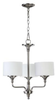 6090-3-65 Mid. Chandeliers-Drum Shades - 606481 - Capital Lighting, Inc.
