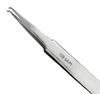 Excelta Two Star Utility Tweezers 109-SA-PI - Stainless Steel SMD Paddle Angled Tip - 4 3/4 in Length - EXCELTA 109-SA-PI - R. S. Hughes Company, Inc.
