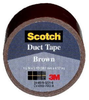 3M Scotch 1005 Brown Duct Tape - 1.5 in Width x 5 yd Length - 80979 - 051135-80979 - R. S. Hughes Company, Inc.