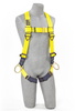 DBI-SALA Delta Yellow XL Vest-Style Body Harness - Polyester Webbing - 648250-16422 - 648250-16422 - R. S. Hughes Company, Inc.